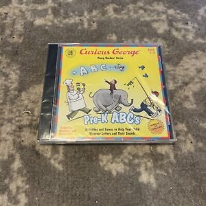Houghton Mifflin Harcourt Curious George Pre-K ABC for PC, Mac Mew Sealed