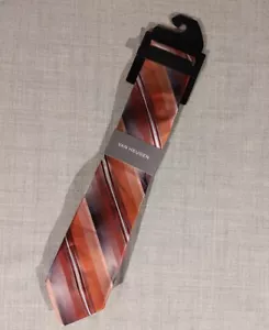 Corbata de seda a rayas Van Heusen - Imagen 1 de 4