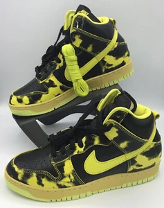 Nike Dunk High 1985 Amarillo Lavado Ácido 2022 (DD9404-001) Hombre Talla 10 Nuevo Sin Caja - Imagen 1 de 11