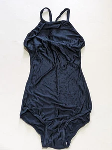 147 ^_^ Japanese SchoolGirl Swimsuit. Navy. Good cond～! Length 69~70cm - Picture 1 of 4