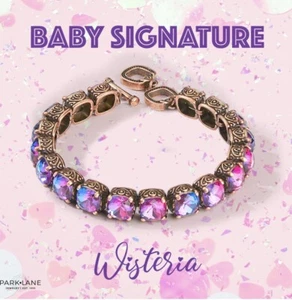 Park Lane Baby Signature Wisteria Bracelet MSRP $408.00 NWT! Impression! - Picture 1 of 2