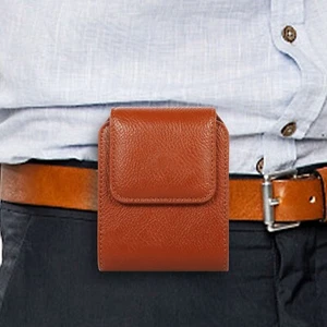 For Samsung Z Flip3/Flip4/Flip5/Flip6 Belt Clip Holster Holder Leather Bag Case  - Picture 1 of 41