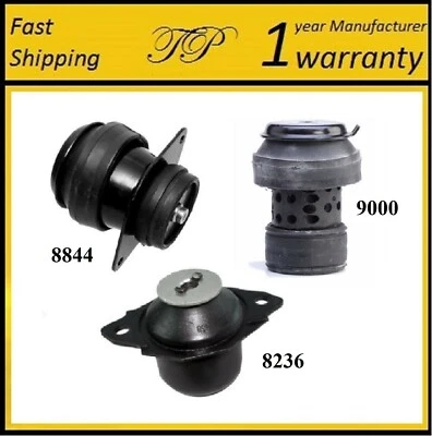 3 PIEZAS MONTAJE MOTOR Y TRANSMISIÓN PARA VOLKSWAGEN CORRADO 1992-1995 2,8 L Foto 1 de 4