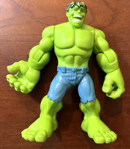 Hasbro Europe Playskool Incredible Hulk 2012 5"" Marvel Avengers pantalones azules movimientos - Imagen 1 de 6