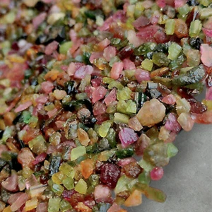 Multi Tourmaline Gemstone Rough, 4-10 MM Size Rough Minerals Untreated Rough. - Picture 1 of 9