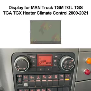 For MAN Truck TGM TGL TGS TGA TGX Heater Climate Control Display - Picture 1 of 9
