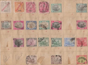 Briefmarken Malaysia gestempelt, wenige Macau gestempelt, siehe Bild. - Bild 1 von 1