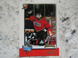 Barrie Colts Brian Finley Firmado Autografiado 1998 Bowman CHL Draft Novato Como Nuevo - Imagen 1 de 1
