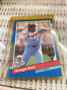 1991 Donruss Baseball George Brett #201 Kansas City Royals