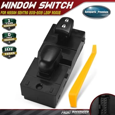 Front Right Power Window Switch for Nissan Sentra 2013-2019 LEAF 2011-2022 Rogue - Image 1 of 4