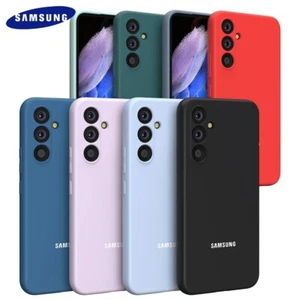 For Samsung Galaxy A55 A35 A25 A15 A54 A34 Case Liquid Silicone Phone Back Cover - Picture 1 of 13