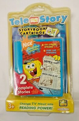 Tele Story Sponge Bob 2005 Sealed Cartridge Ages 3+ NEW - Image 1 of 4