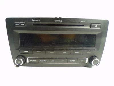 1Z0035161M AUDIOSYSTEM / RADIO-CD / 1Z0035161F / 17020522 FÜR SKODA OCTAVIA BERL - Bild 1 von 4