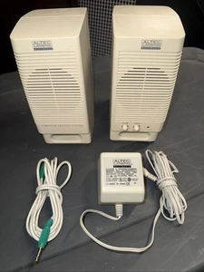 Altec Lansing ACS90 Desktop Computer Speakers - Vintage - TESTED - - Bild 1 von 2