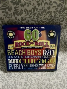The Best of the 60s rock n roll original artists 5 CDs - NEW - Picture 1 of 4