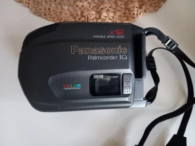 Panasonic Palmcorder IQ., Charger, x 12 Zoom remote and strap ,VHS - Image 1 of 3