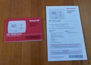 HONEYWELL PRO Series TH3000 TERMOSTATO manuale e guida all'installazione SPEDIZIONE GRATUITA US - Foto 1 di 6
