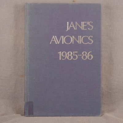 Jane's Avionics 1985-1986 World Wide 100 Countries & Ads Radar Instruments Radio - Image 1 of 4