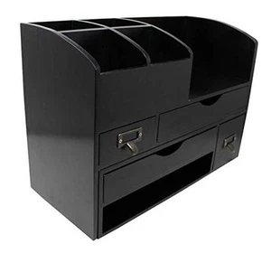 Adjustable Wooden Desk Organizer For Desktop, Tabletop, Office or Counter – - Picture 1 of 8