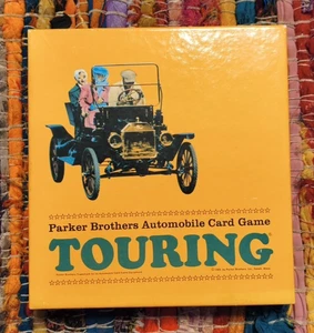 Vintage 1965 Parker Brothers Touring Automobile Card Game Complete - Picture 1 of 3