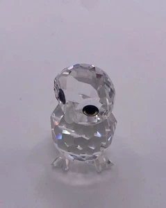 Swarovski Crystal Owlet Baby Owl Rare Collectible Perfect Retired No Box vintage - Picture 1 of 7