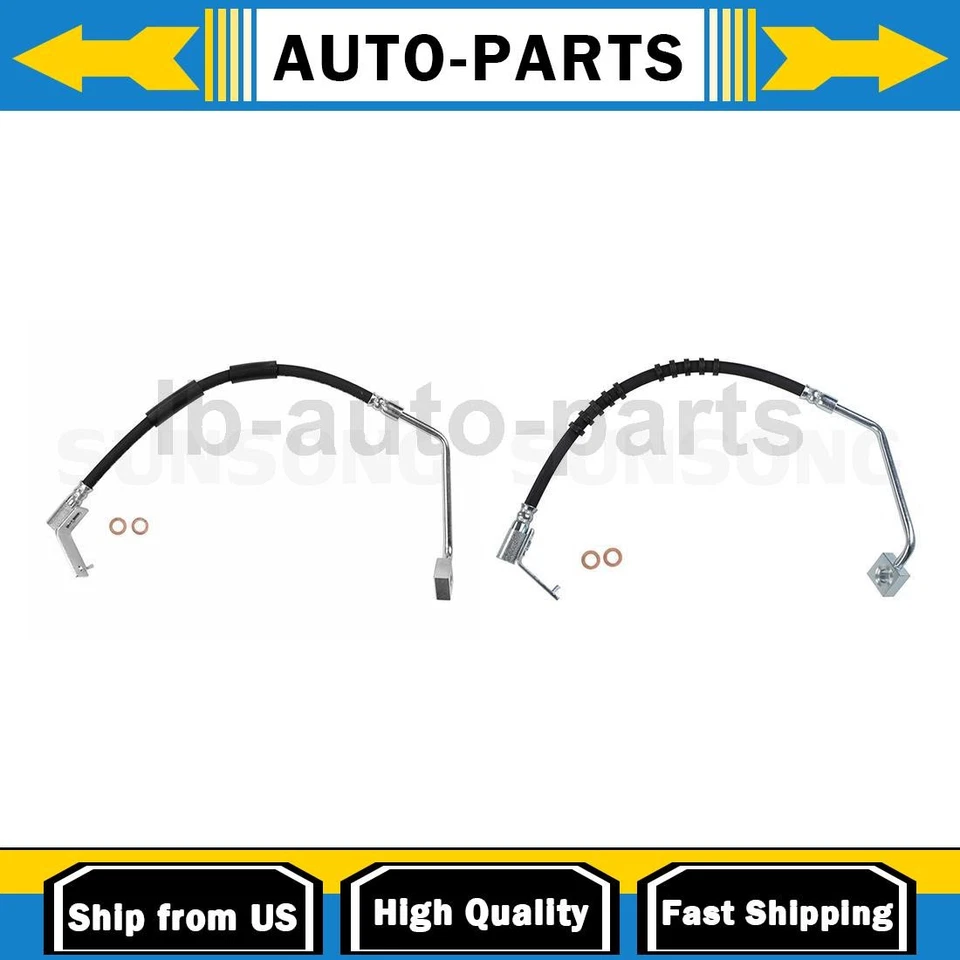 Manguera de freno delantera 2x para Chrysler Concorde 1998-2001 3,2 L Foto 1 de 4