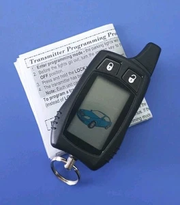 NUEVO PROSTART 2 VÍAS LCD ARRANQUE REMOTO ALARMA TRANSMISOR FOB NAHRLCD4 con PROGRAMACIÓN - Imagen 1 de 4