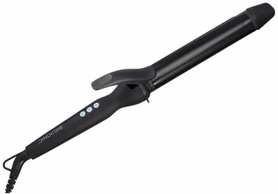 Bio Ionic Long Barrel Curling Iron Styler, 1.25" NanoIonic MX, Black, NEW IN BOX - Image 1 of 4