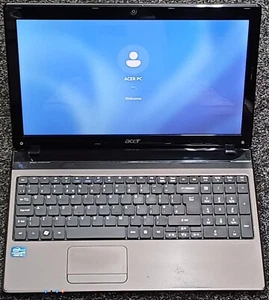 15.6INCH ACER ASPIRE 5750 CORE I3 8GB 128GB SSD WIN 11 PRO - Picture 1 of 14
