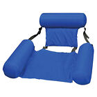 Pvc Float Longue Water Bed Adjustable Entertainment Air Mattress Lying Chair