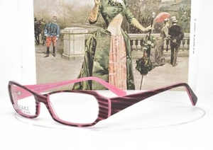 vintage JEAN LAFONT Eyeglasses Pink Purple Cat Eye 53-14-142 BELETTE 638 - Picture 1 of 5