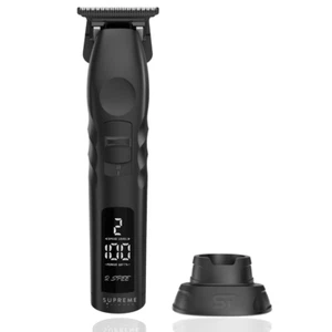 Supreme Trimmer 2Spee Hair Trimmer, 3 Hour Use, Detachable T-Blade | ST622 Black - Picture 1 of 10
