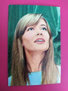 Photo-carte Françoise Hardy offert par Teenager-news dans les années 60 - Imagen 1 de 2