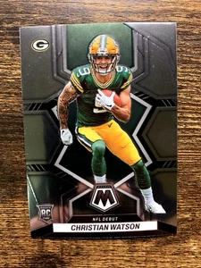 Christian Watson Mosaic Rookie Card NFL Debut - Picture 1 of 2