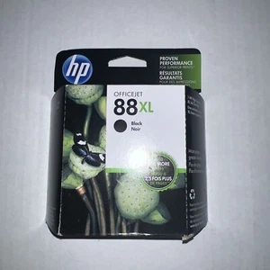 HP 88XL Black Ink Cartridge - Exp 01/2018 Open Box C9396AN - Picture 1 of 6