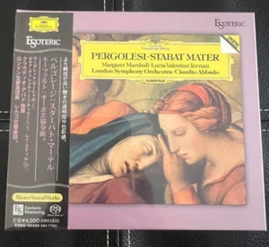 ESOTERIC ESSG-90304 PERGOLESI Stabat Mater, etc. ABBADO SACD Hybrid - Picture 1 of 10