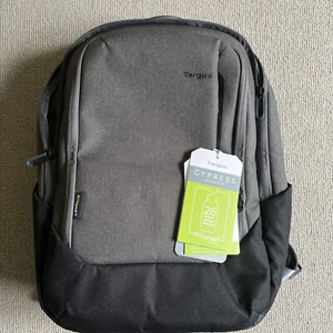 NEW ⭐️ Targus 15.6" Cypress Hero Backpack with EcoSmart Light Gray - Picture 1 of 6