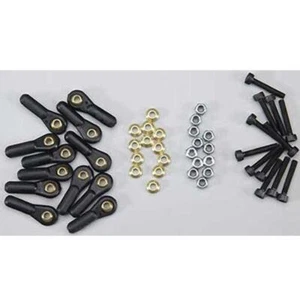 NEW DuBro 3mm Ball Links Heavy Duty (12) For Airplanes / pushrod connectors 2322 - Picture 1 of 1