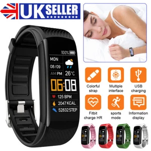 Fit@bit Smart Watch Activity Tracker Fitness Watches Heart Rate Monitor 2024 NEW - Picture 1 of 22
