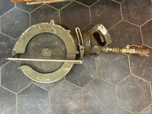 Rare Vintage SkilSaw 2127 Pneumatic SKIL Saw WWII Tool Collector 12” Blade Green - Picture 1 of 16