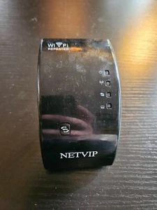 Netvip Wireless N Wifi Repeater WiFi Range Extender Wi-Fi Booster for Home - Picture 1 of 2