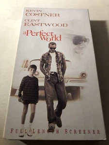 A Perfect World (1993) VHS Crime Drama Kevin Costner Screener Promo Copy - Bild 1 von 3