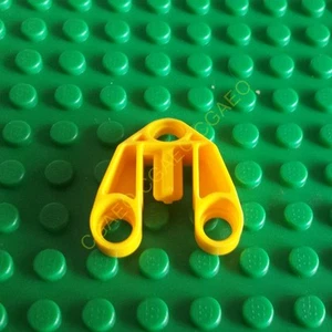 1x Lego 111 Technic, Pin Connector 3 x 3 with Axle Yellow - Imagen 1 de 1