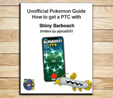 Pokemon Shiny Barboach P T C (Include 1 Shiny ) Guide How to Get 60k