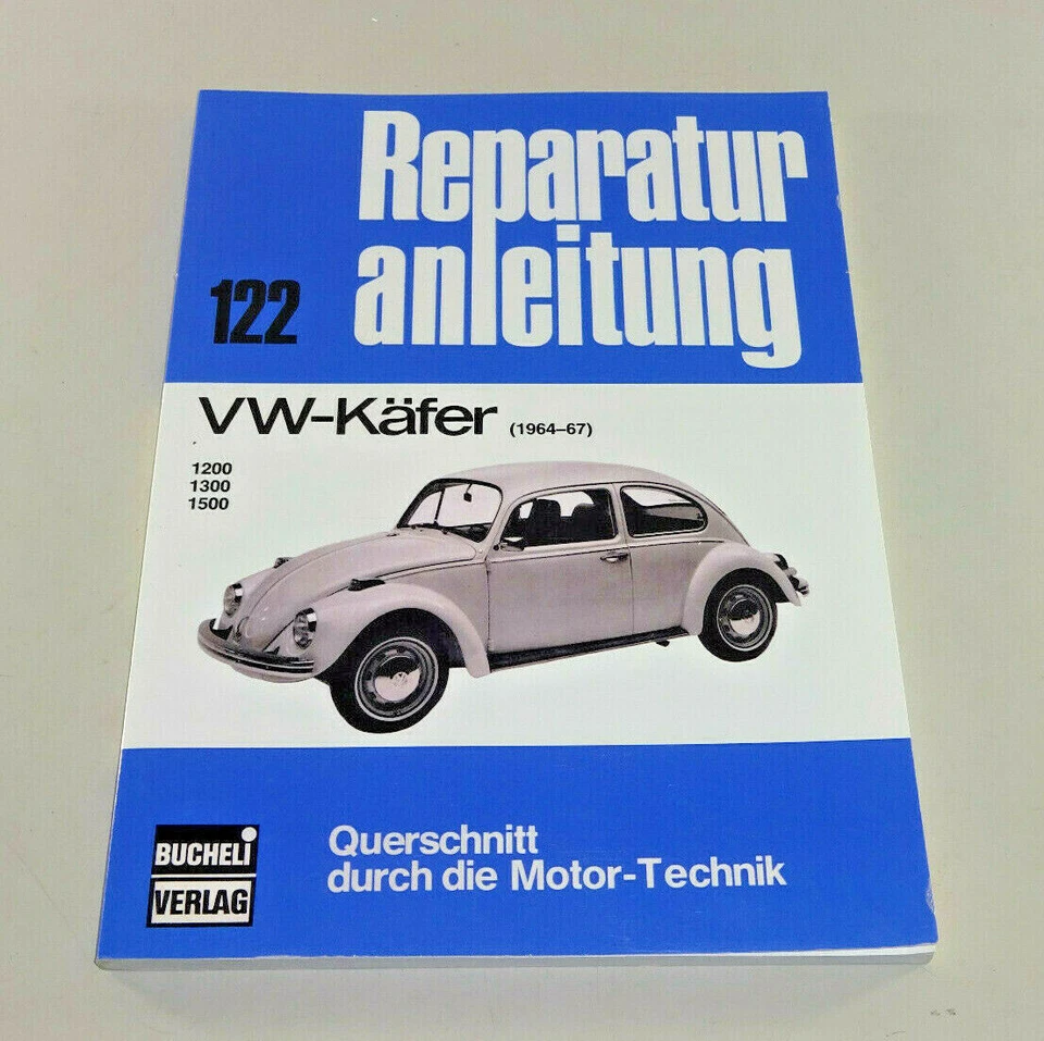 Manuale di Riparazione/Manuale VW Maggiolino 1200 1300 1500 - Anni Costruzione - Immagine 1 di 2