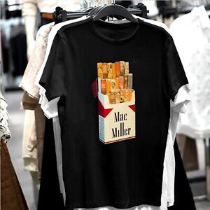 New Rare Mac Miller Tour Gift Family Black S-235XL T-Shirt