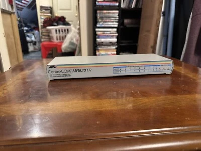 Micro repetidor multipuerto concentrador de 8 puertos Allied Telesyn MR820TR CentreCOM IEEE 802.3 Foto 1 de 4
