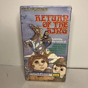 1992 JRR Tolkien Return of the King: A Story of the Hobbits VHS Animated Movie - Picture 1 of 6