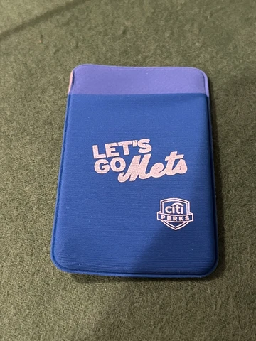 New York Mets Citi Field Perks SGA Blue Smart Wallet For iPhone Android Cover