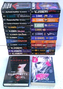 27 V.C. Andrews Books Orphans, Wildflowers, Flowers in the Attic, Dawn - Picture 1 of 6